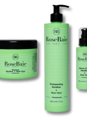 Trio Rosebaie Aloe Vera - Hydratation et Repousse Naturelle