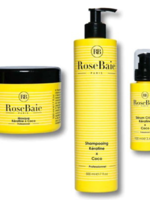 Trio Capillaire Coco Rosebaie - Soin Hydratant et Réparateur