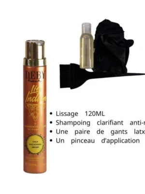 Kit Lissage Indien Deby Hair - 120 ML